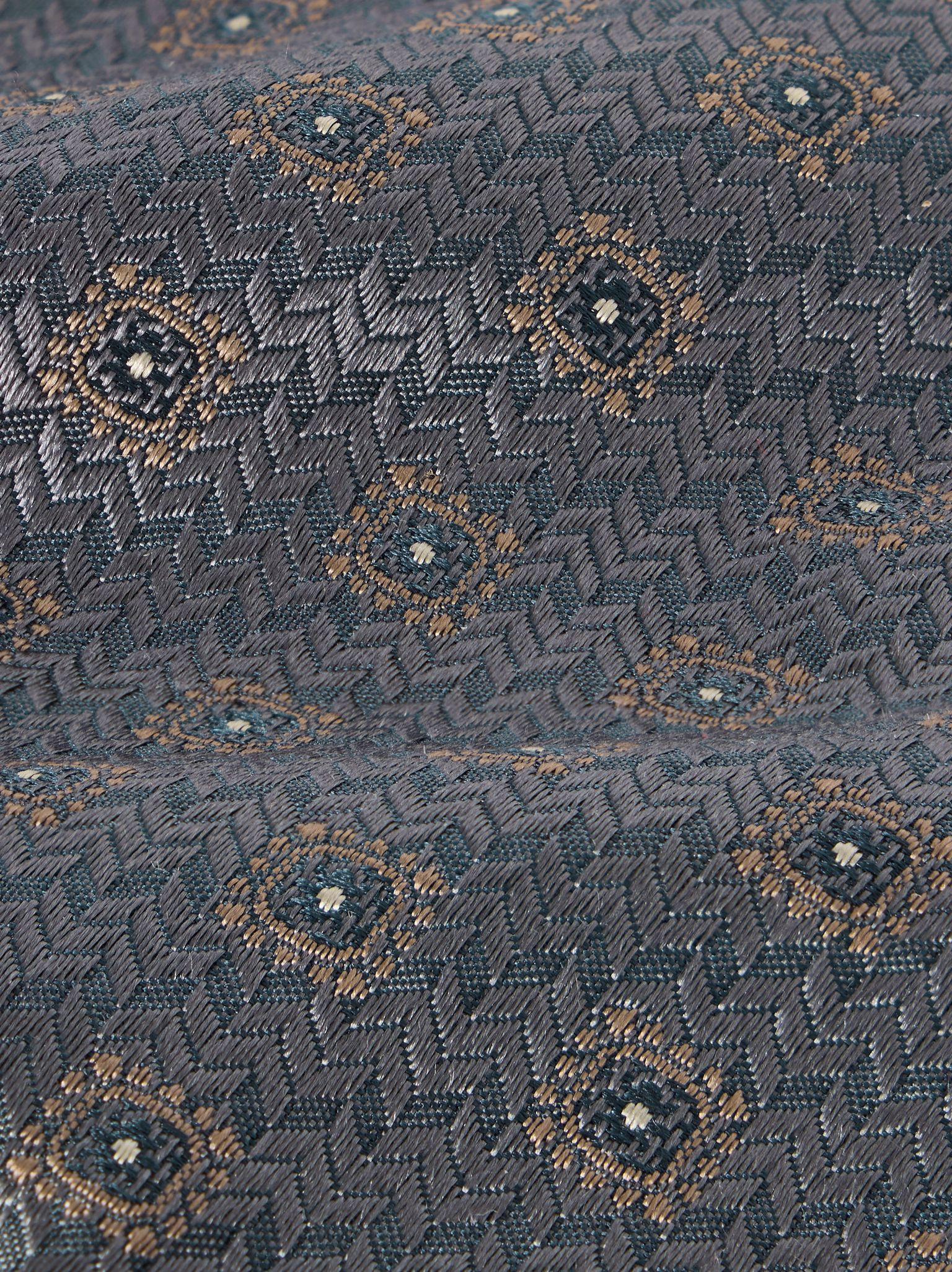 8cm Silk-Jacquard Tie Gray - 3