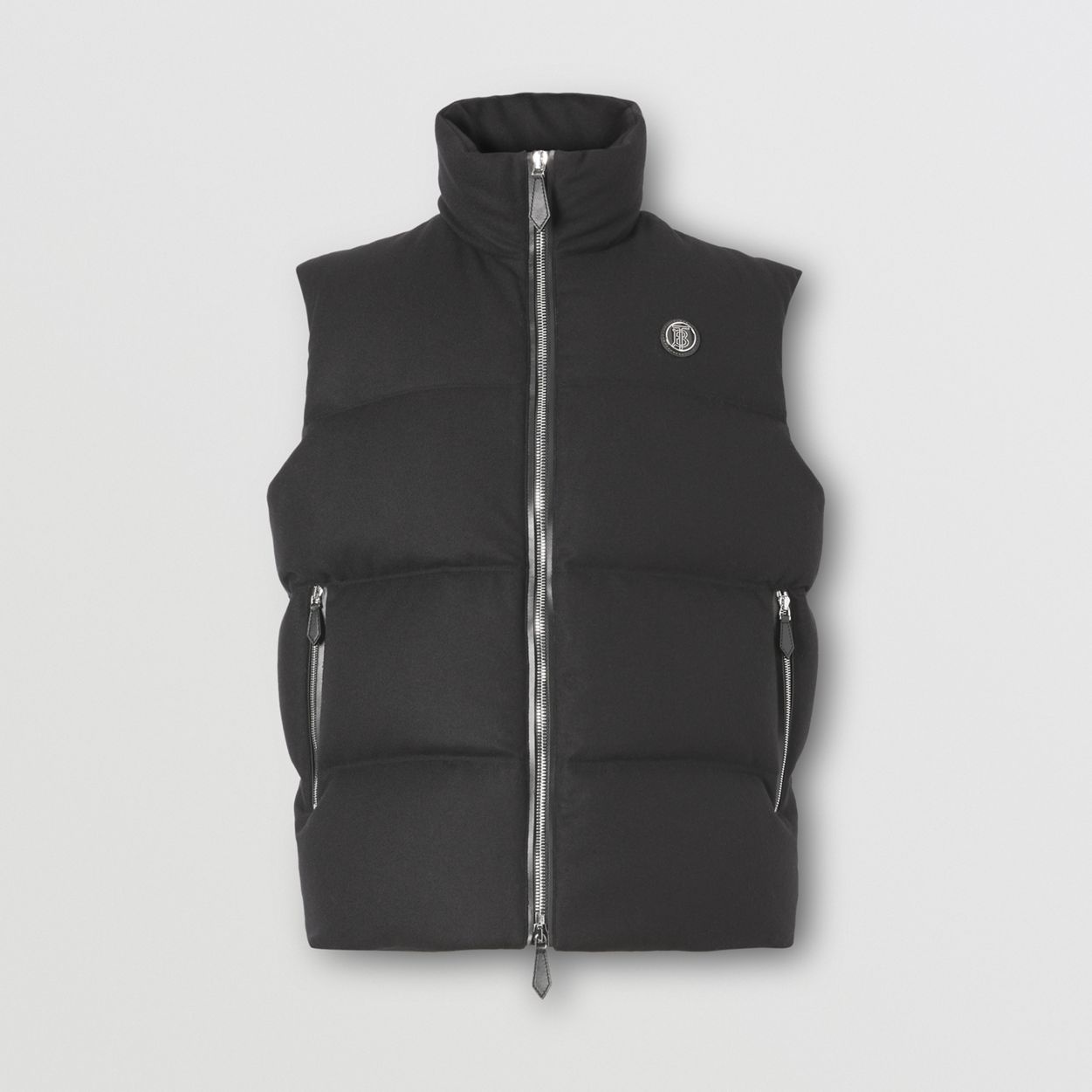 Monogram Motif Wool Cashmere Puffer Gilet - 4