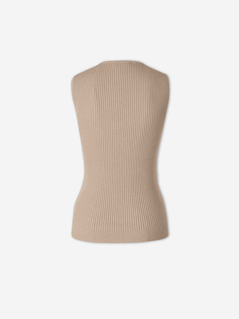 PESERICO RIBBED TOP outlook