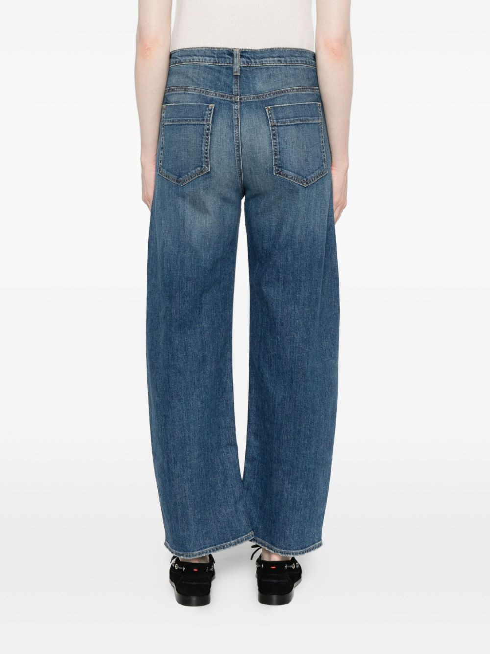 cotton-blend jeans - 4
