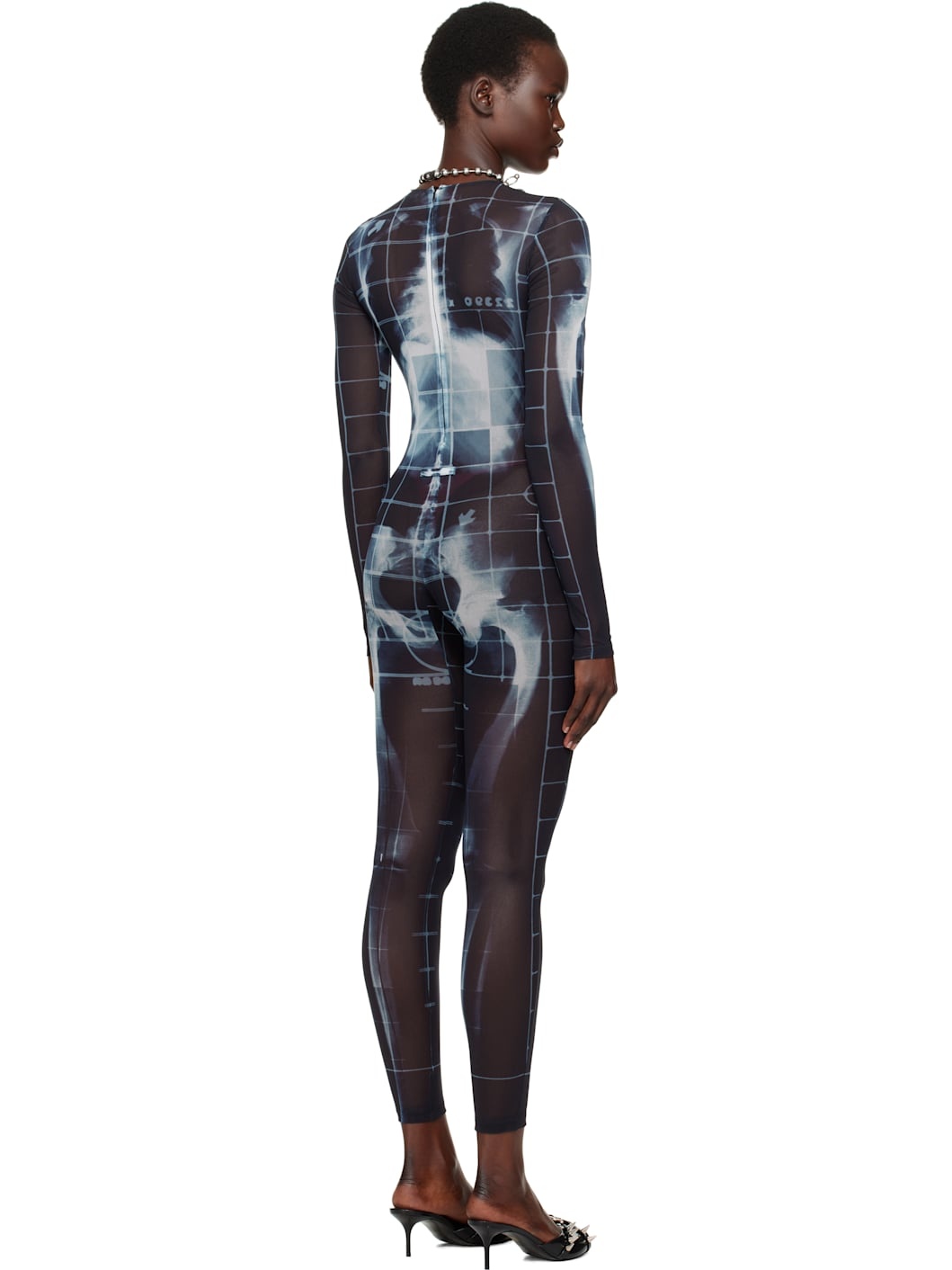 Black & Blue 'The Squeletor' Jumpsuit - 3