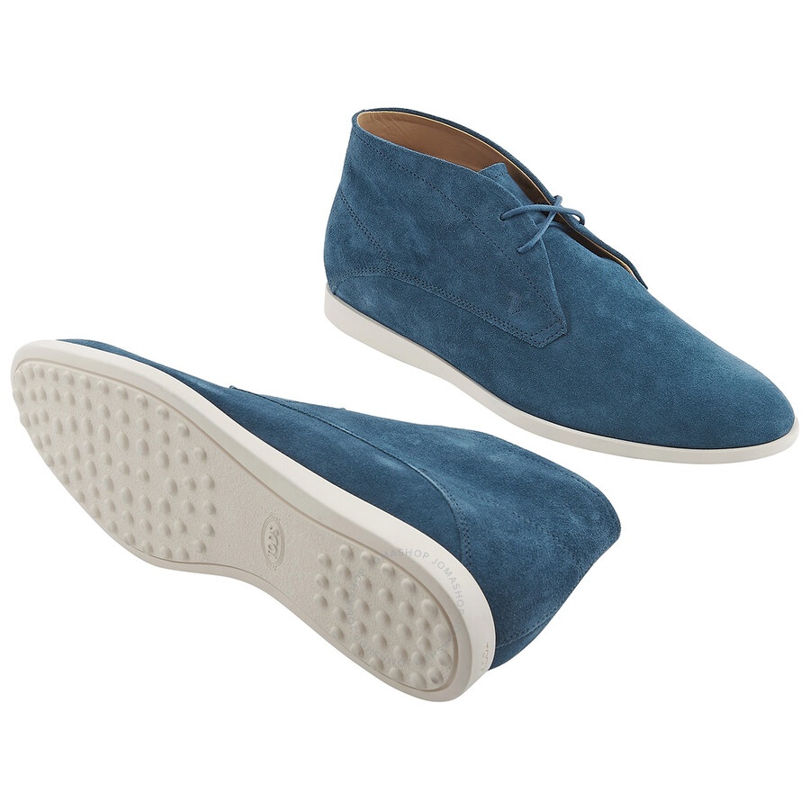 Tods Men's Suede Lace-Up Chukka Boots - 2