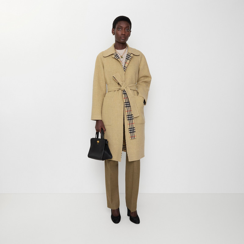 Burberry Reversible Wool Wrap Coat outlook