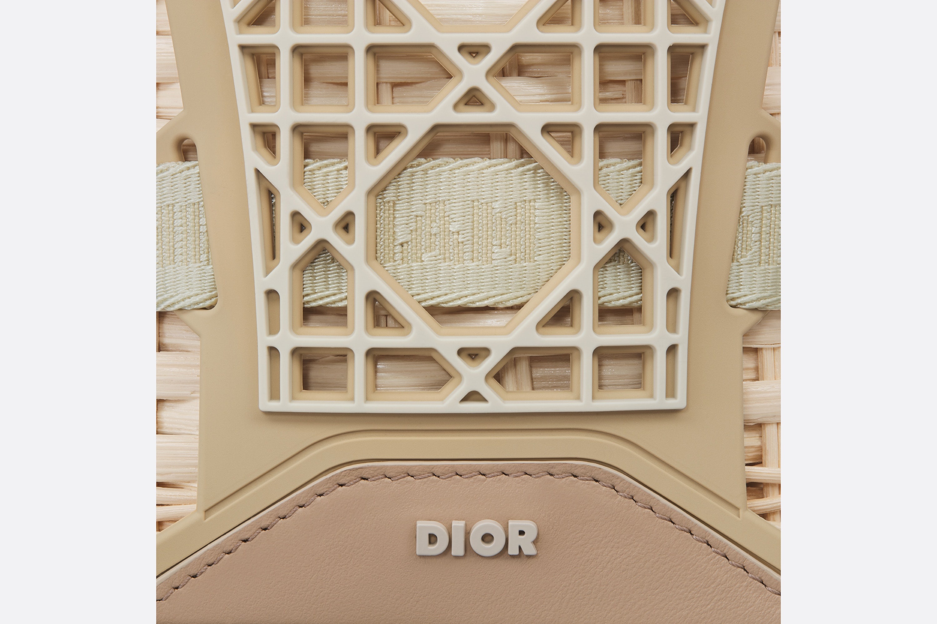 Dior Sahara Basket Bag with Strap - 6