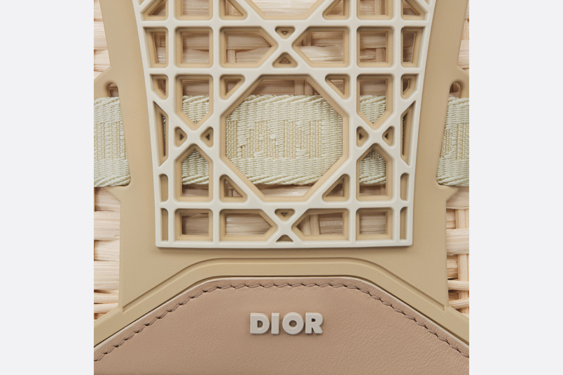 Dior Sahara Basket Bag with Strap 6