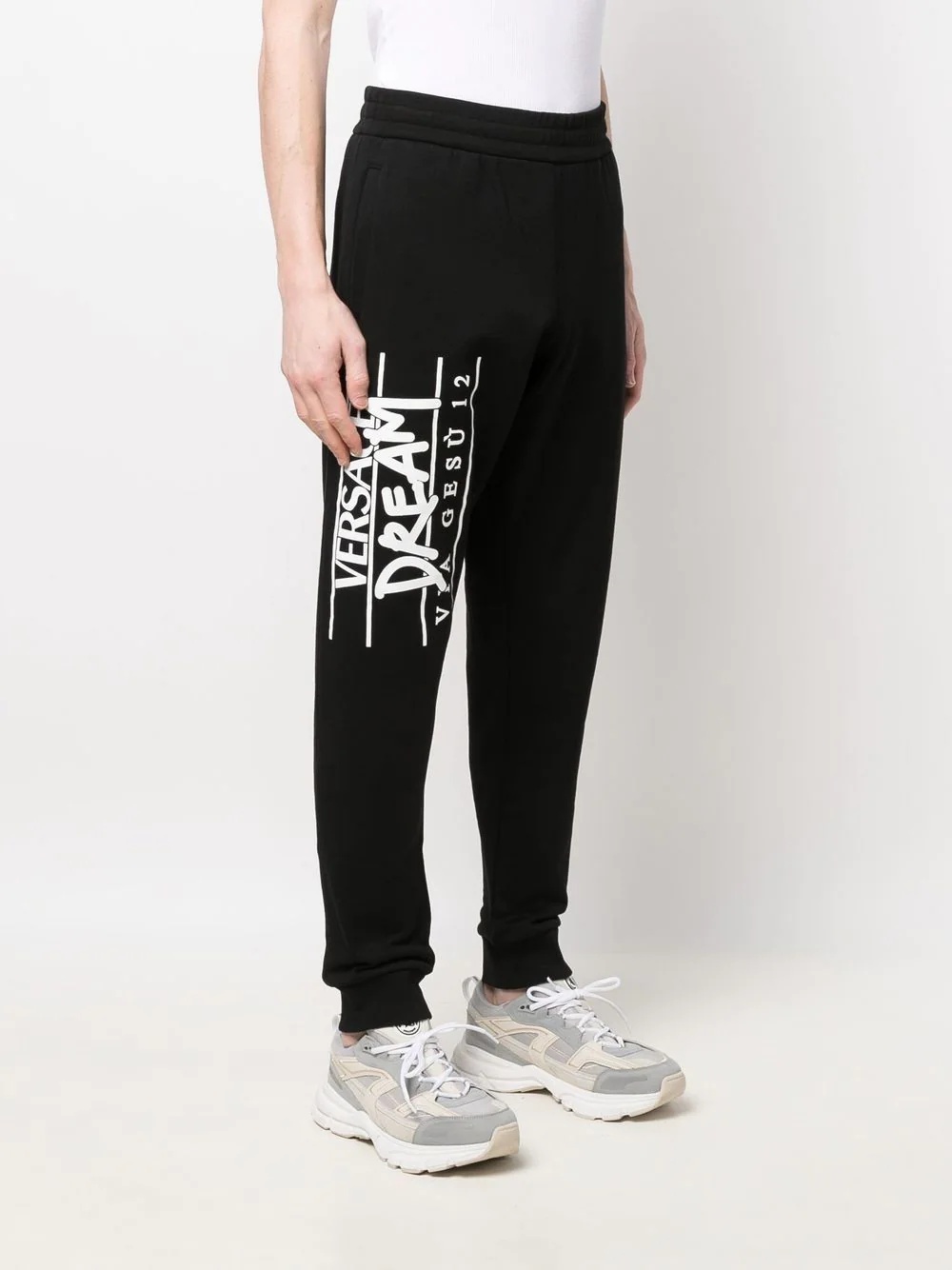 logo-print track pants - 3