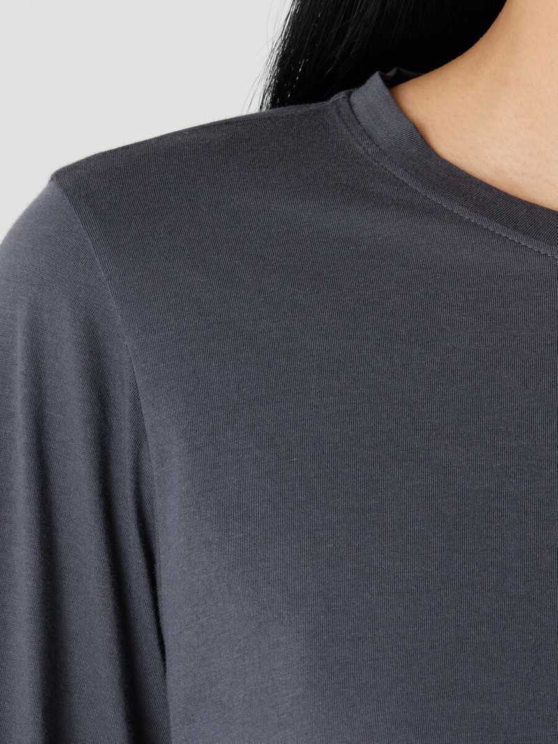 Organic Pima Cotton Jersey Long-Sleeve Tee 5