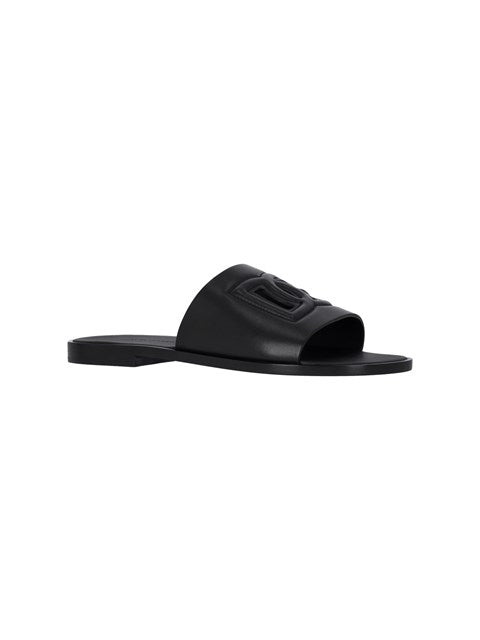 Dolce & Gabbana Men Slide Leather Sandals - 2