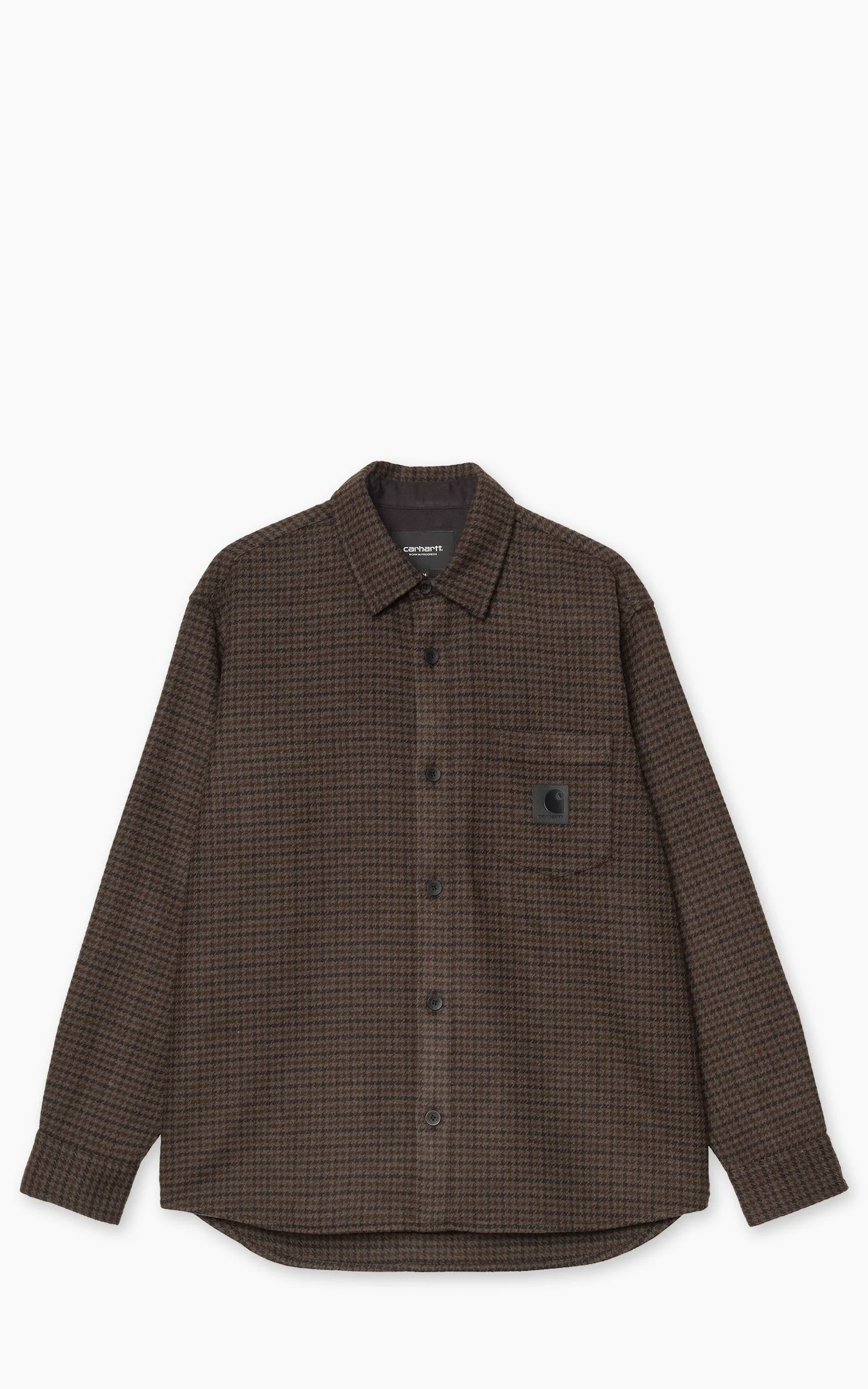 CARHARTT WIP L/S LOWIS SHIRT LOWIS HOUNSTOOTH/VITOLA HEATHER - 1