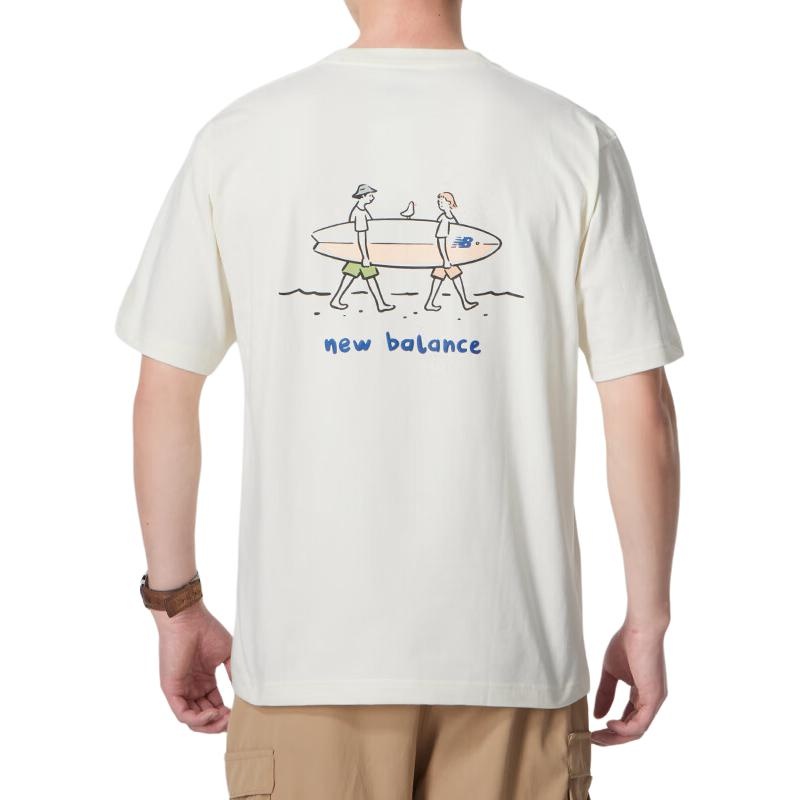 New Balance Wave Club T-shirt 'Ivory' NEE26151-IV - 2
