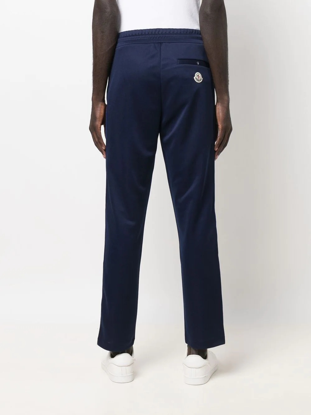 drawstring-waist track pants - 4