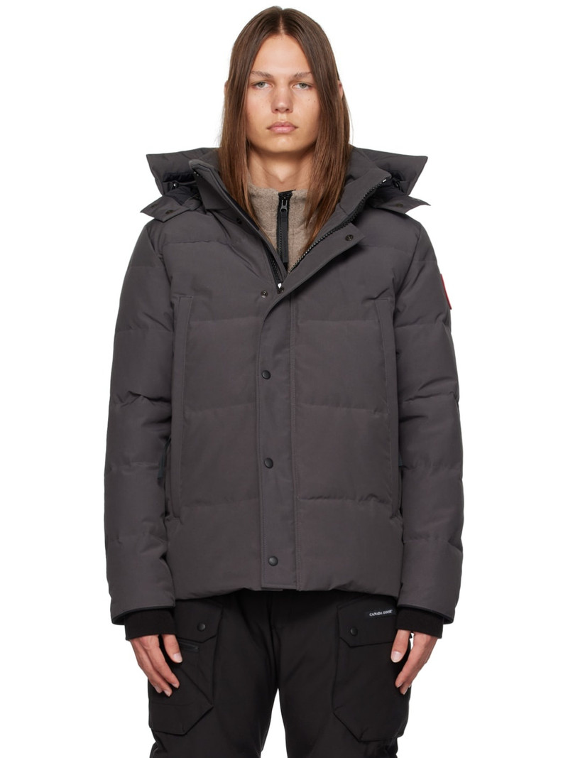 Gray Wyndham Down Jacket 1