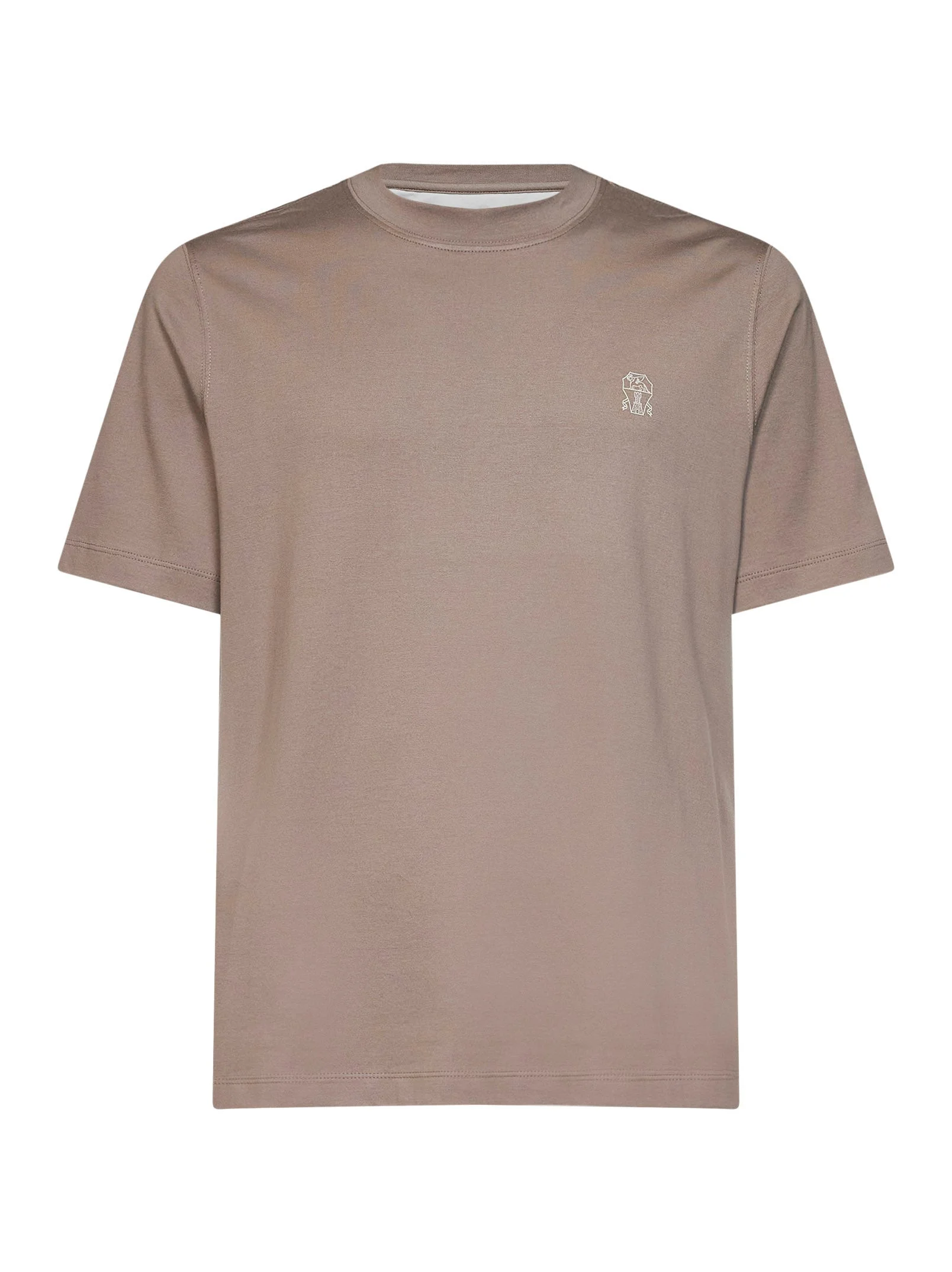 Rock cotton jersey logo crewneck T-shirt - 1
