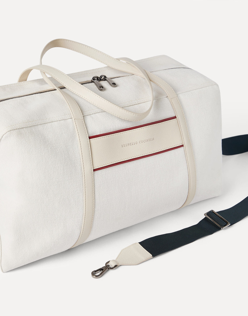 Cotton and linen canvas bag with logo 3