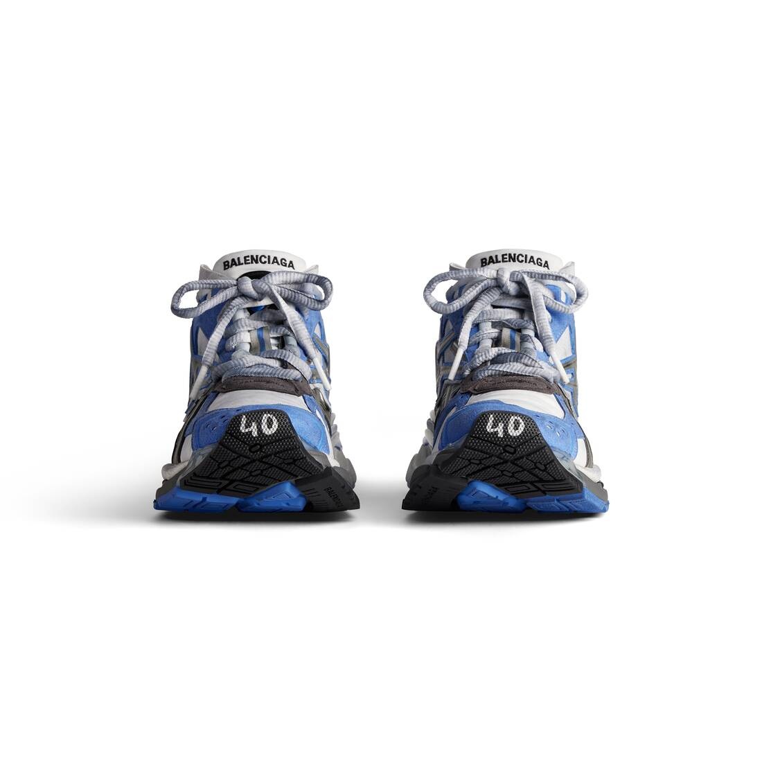 Men's Runner Sneaker in Blue - 3