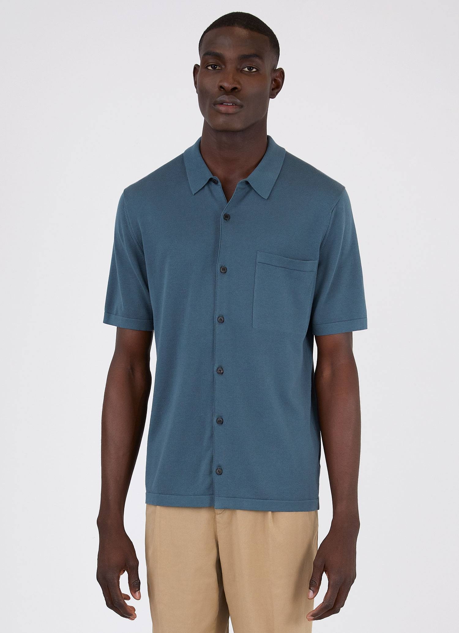 Sea Island Cotton Knit Shirt - 2