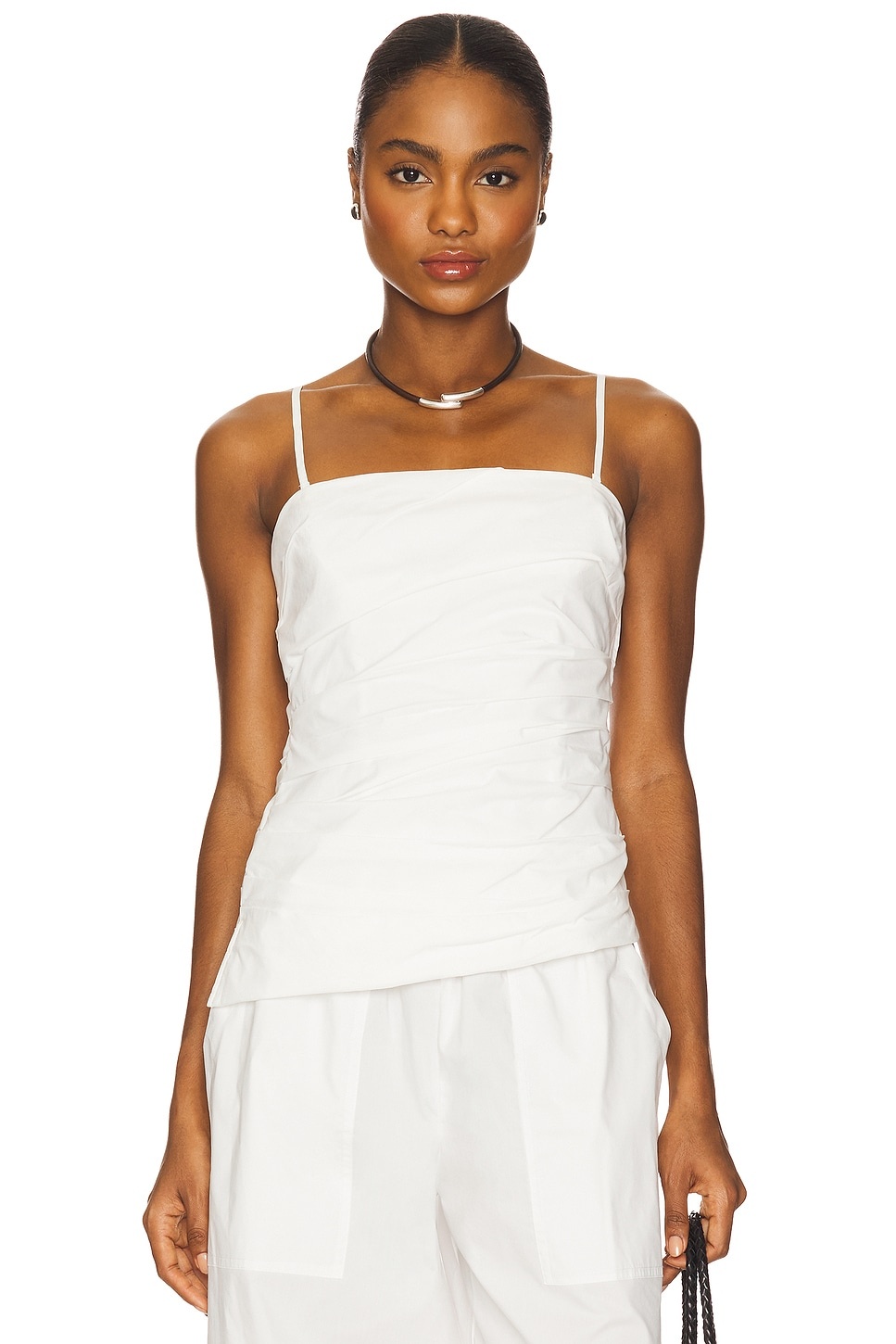 Emerson Ruched Bustier Top - 2