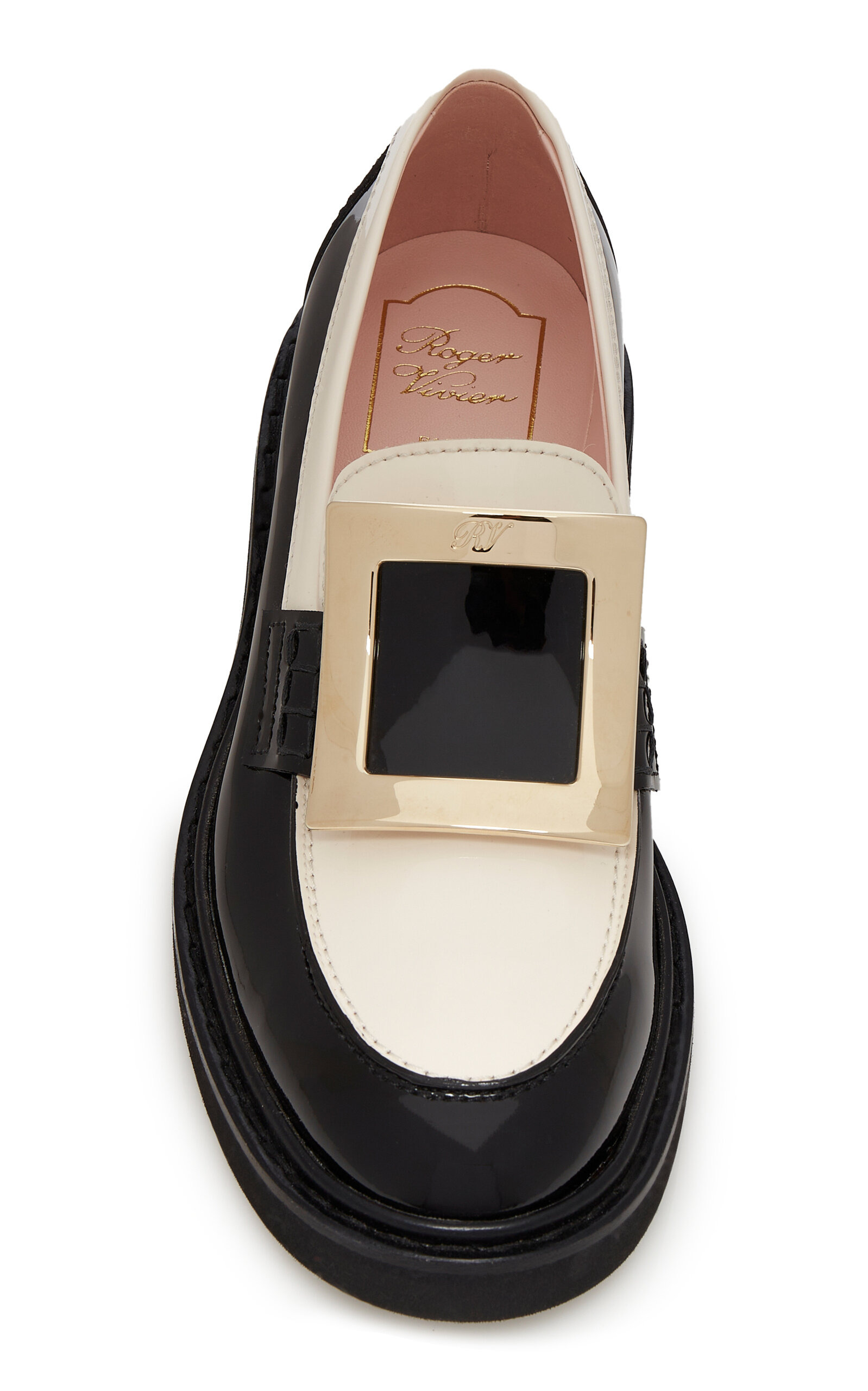 Viv' Rangers Buckle-Embellished Loafers black - 3