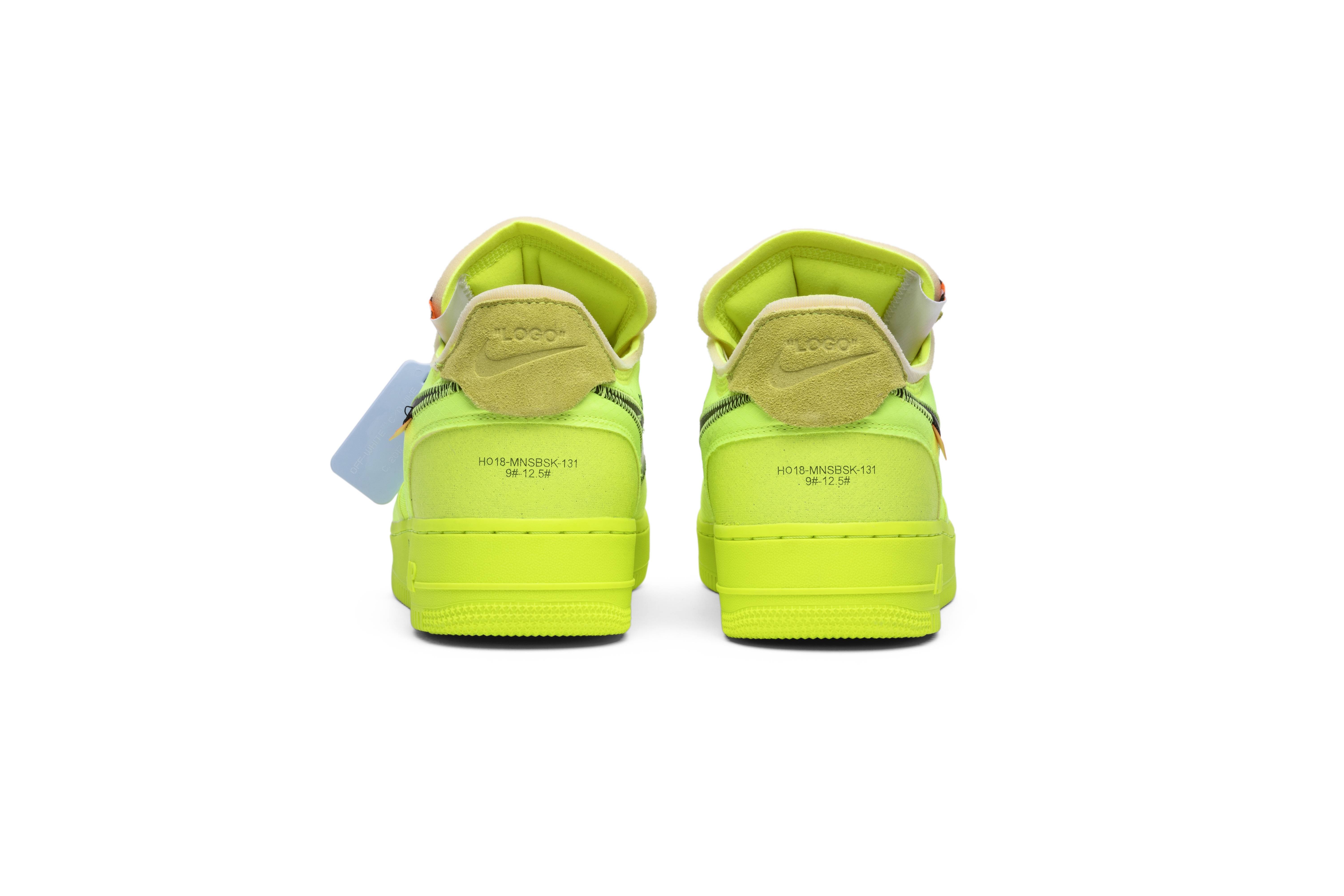 Off-White x Air Force 1 Low 'Volt' - 6