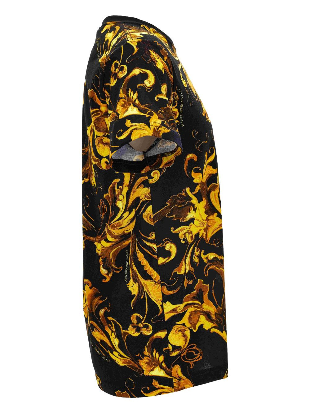 baroque-print T-shirt - 3