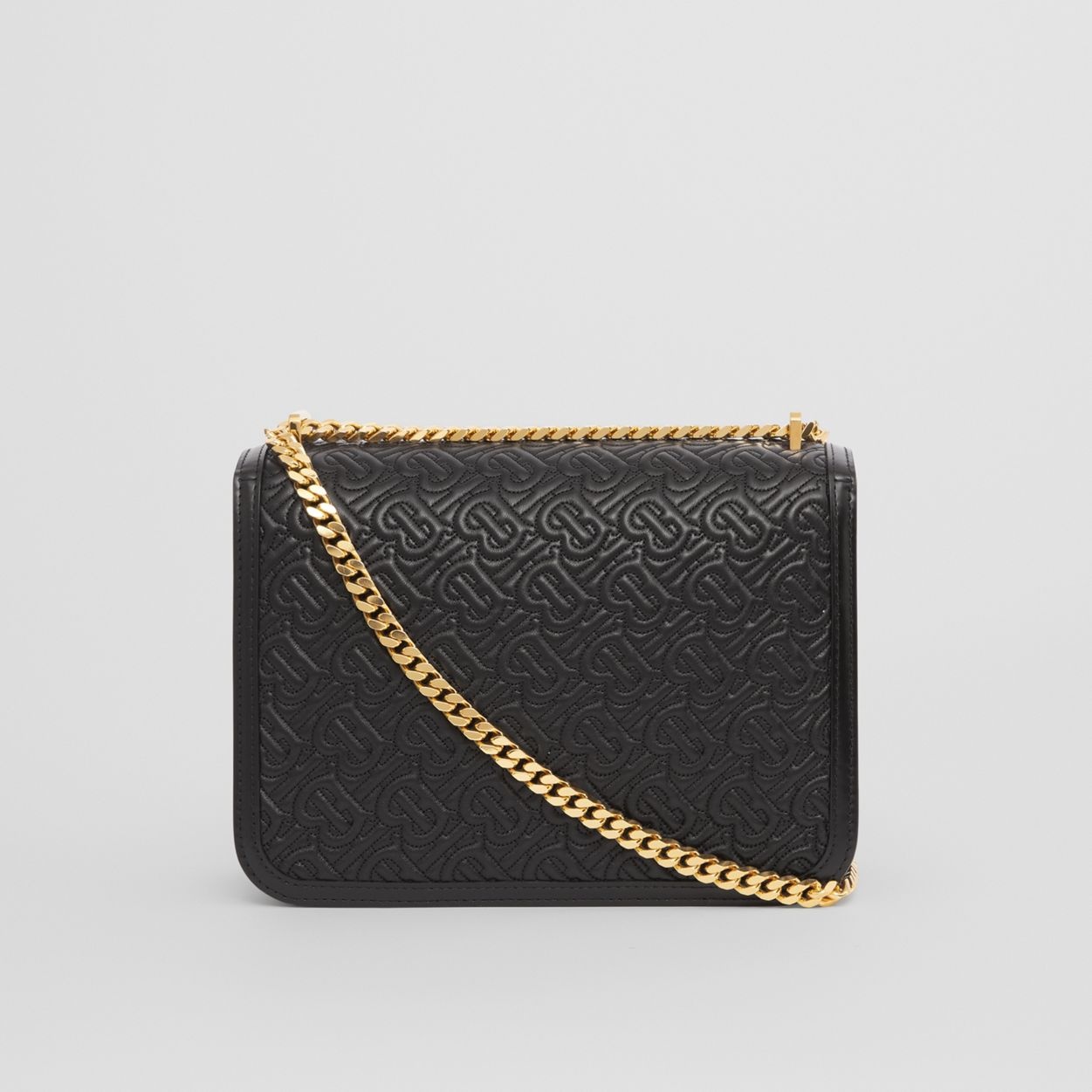 Medium Quilted Monogram Lambskin TB Bag - 8