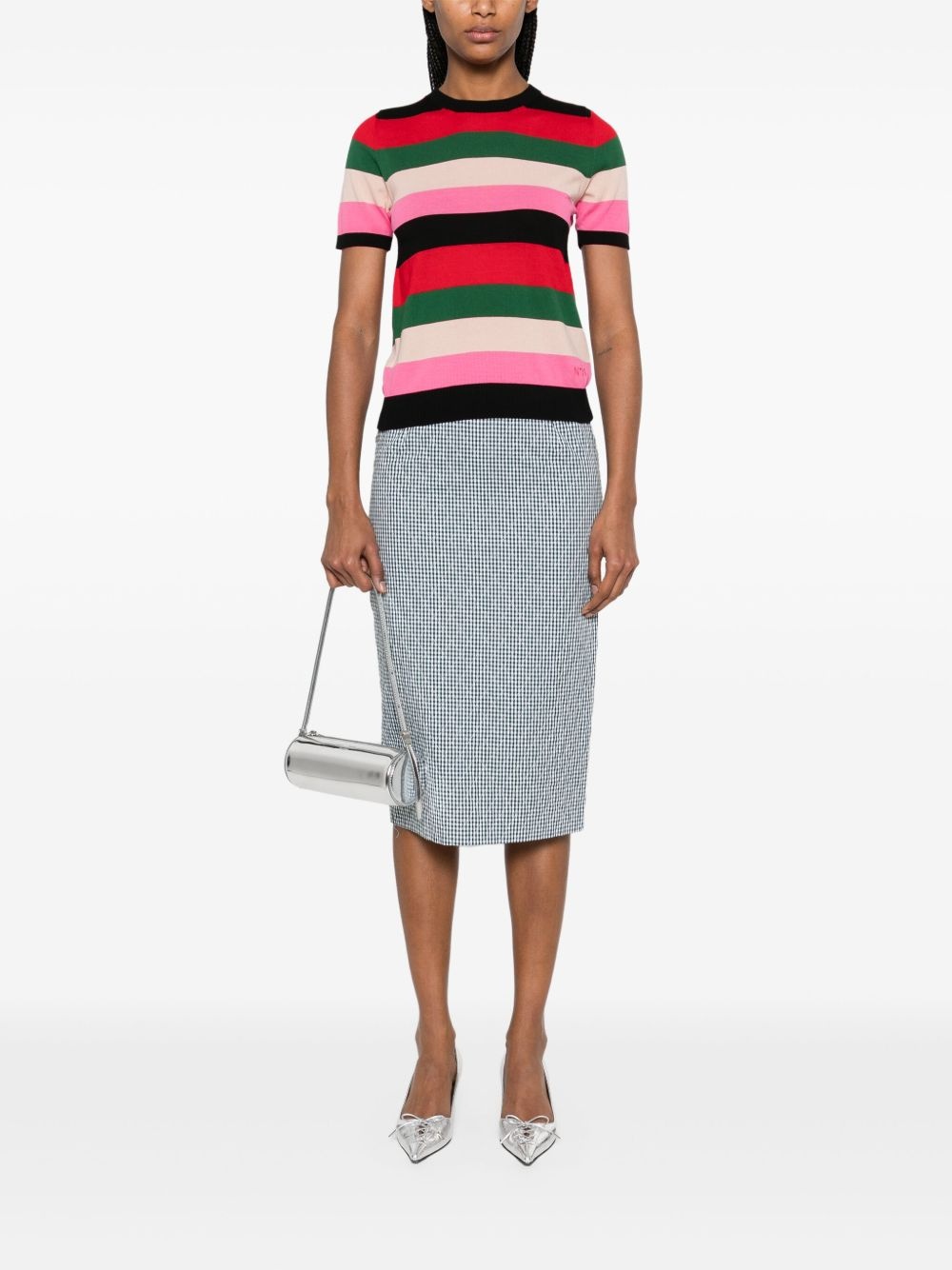 striped T-shirt - 2