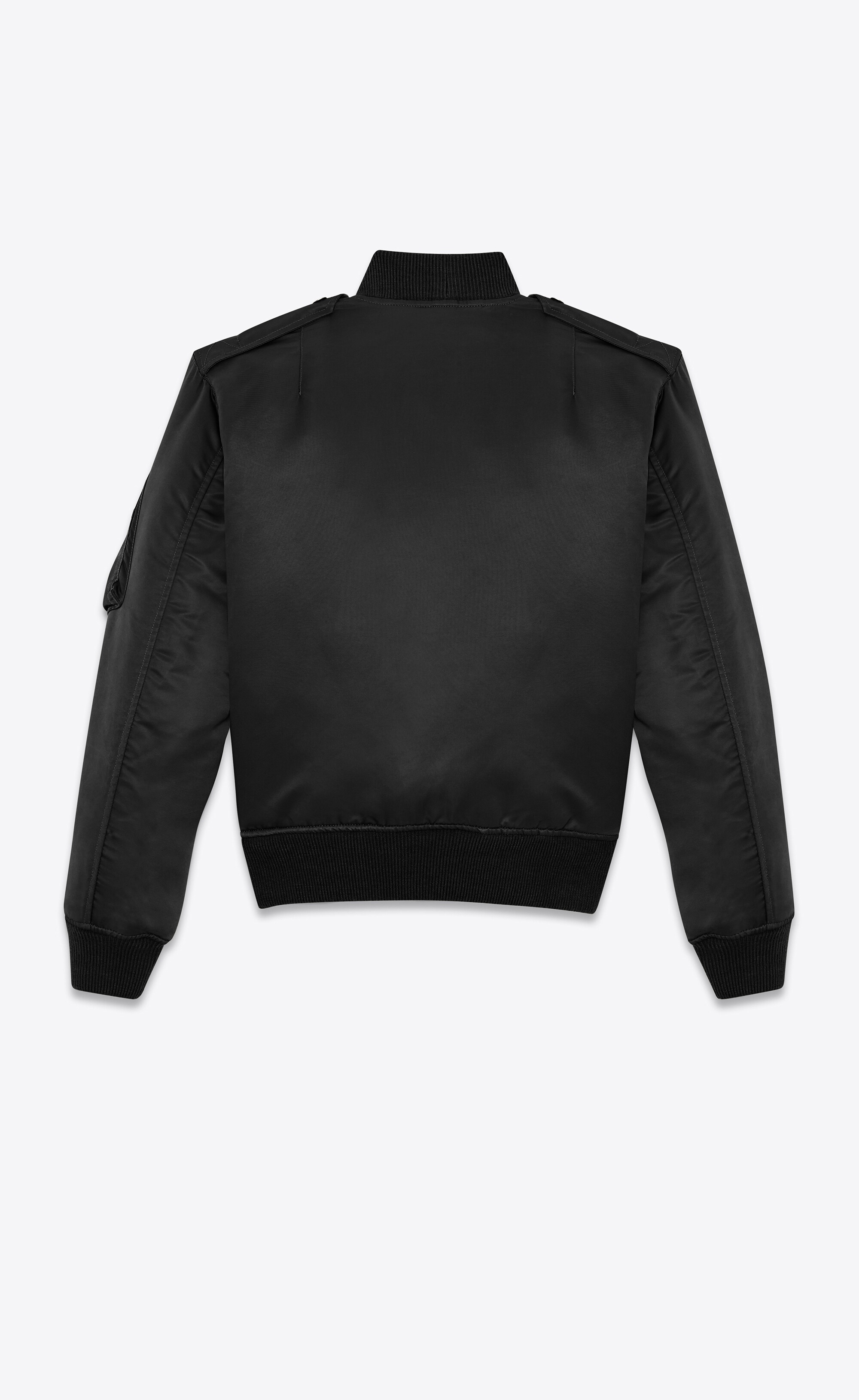 bomber jacket in nylon - 2