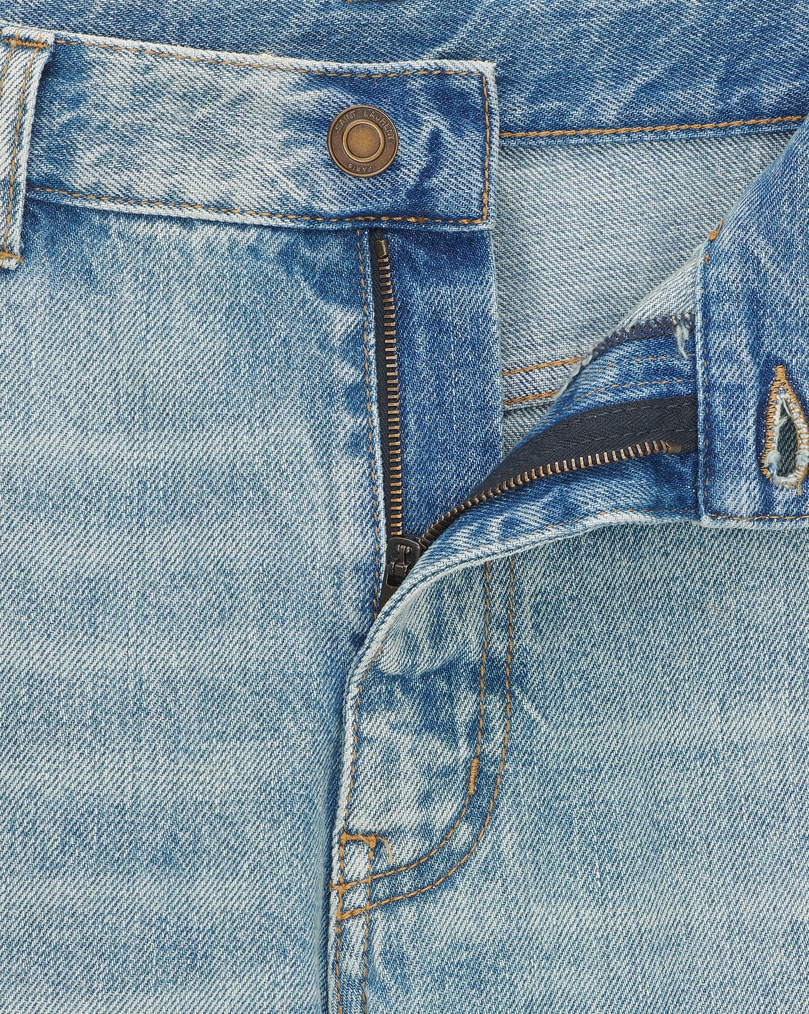cindy jeans in dark summer blue denim - 3