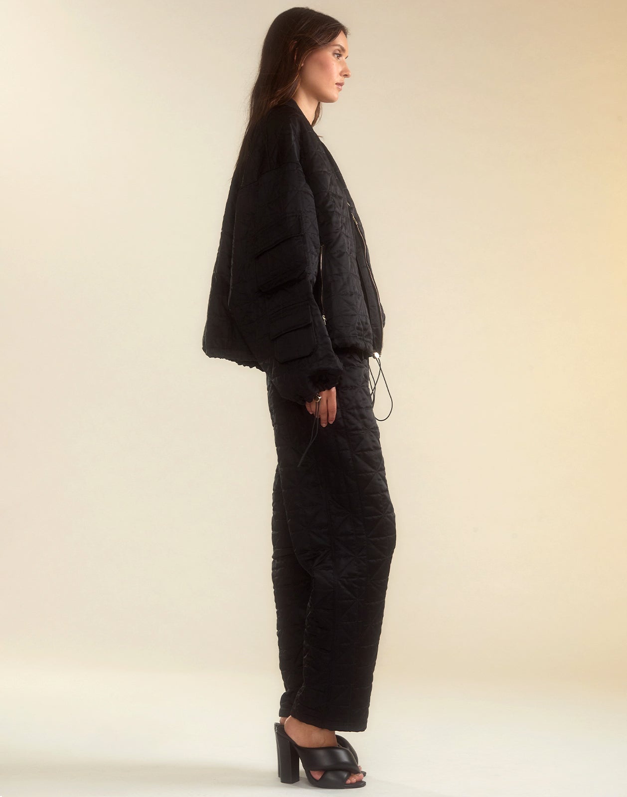 Downtown Quilted Horseshoe Pant - 6