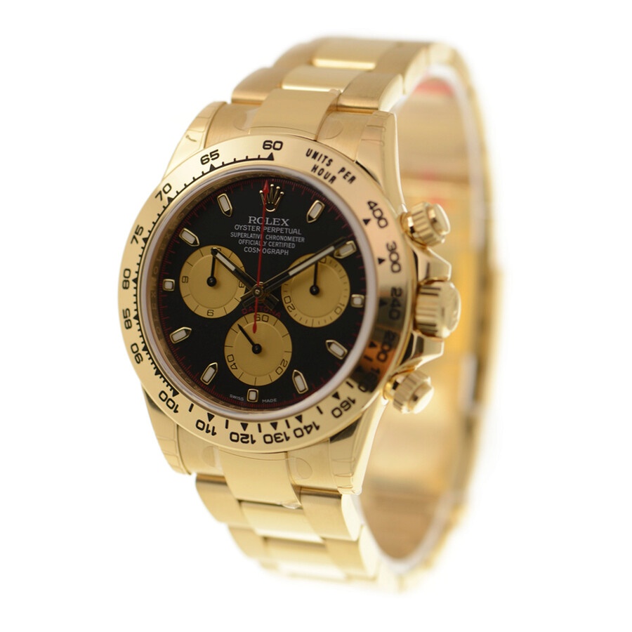 Rolex Cosmograph Daytona Champagne and Black Dial Men's Chronograph Watch 116508CBKSO - 2