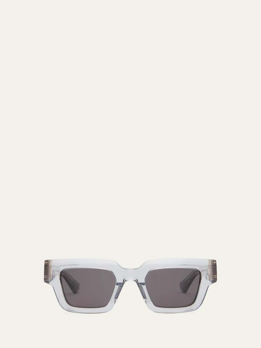 Men's Square Acetate Sunglasses - 1