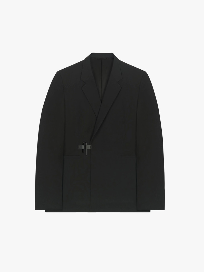 슬림핏 JACKET IN LIGHTWEIGHT WOOL 와 PADLOCK 1