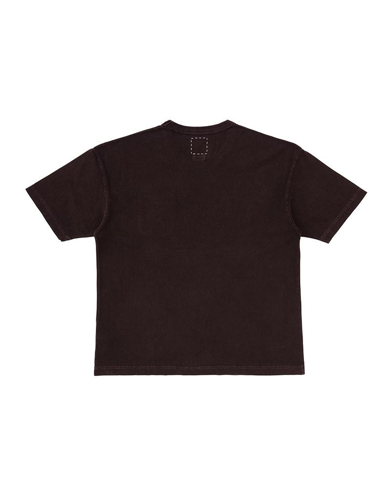 visvim JUMBO TEE S/S (N.D.) DK.MUD outlook