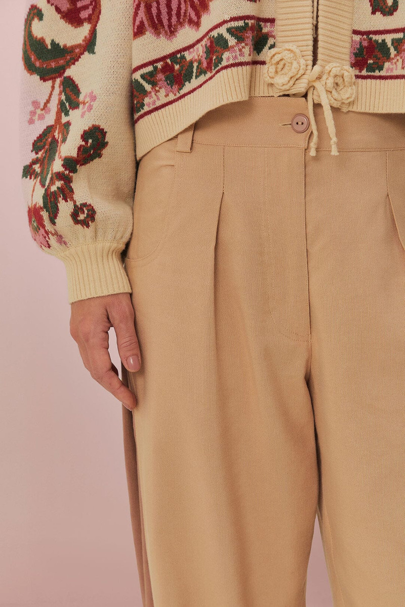 Bicolor High Waist Pants 5