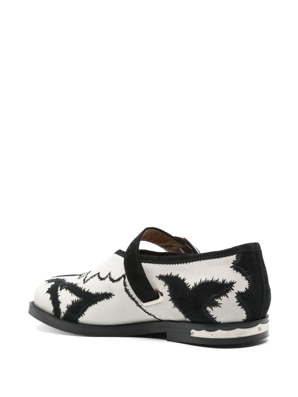 suede ballet flats - 3