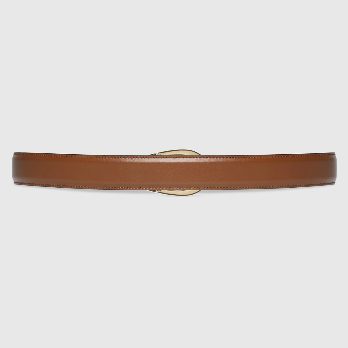 Thin belt with G buckle - 3