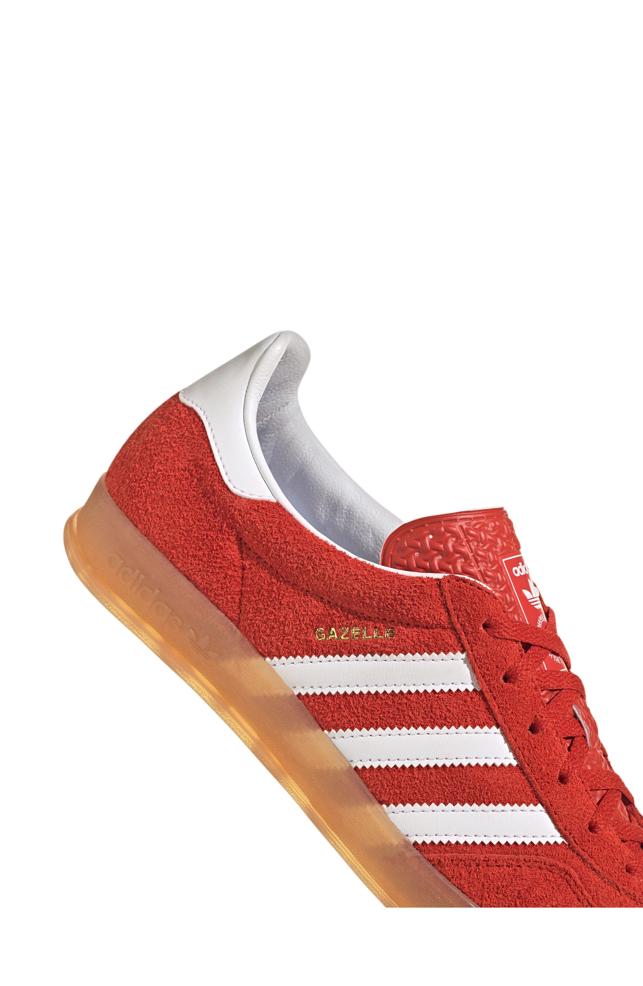 adidas Gazelle Indoor Sneaker in Borang/ftw at Nordstrom - 6