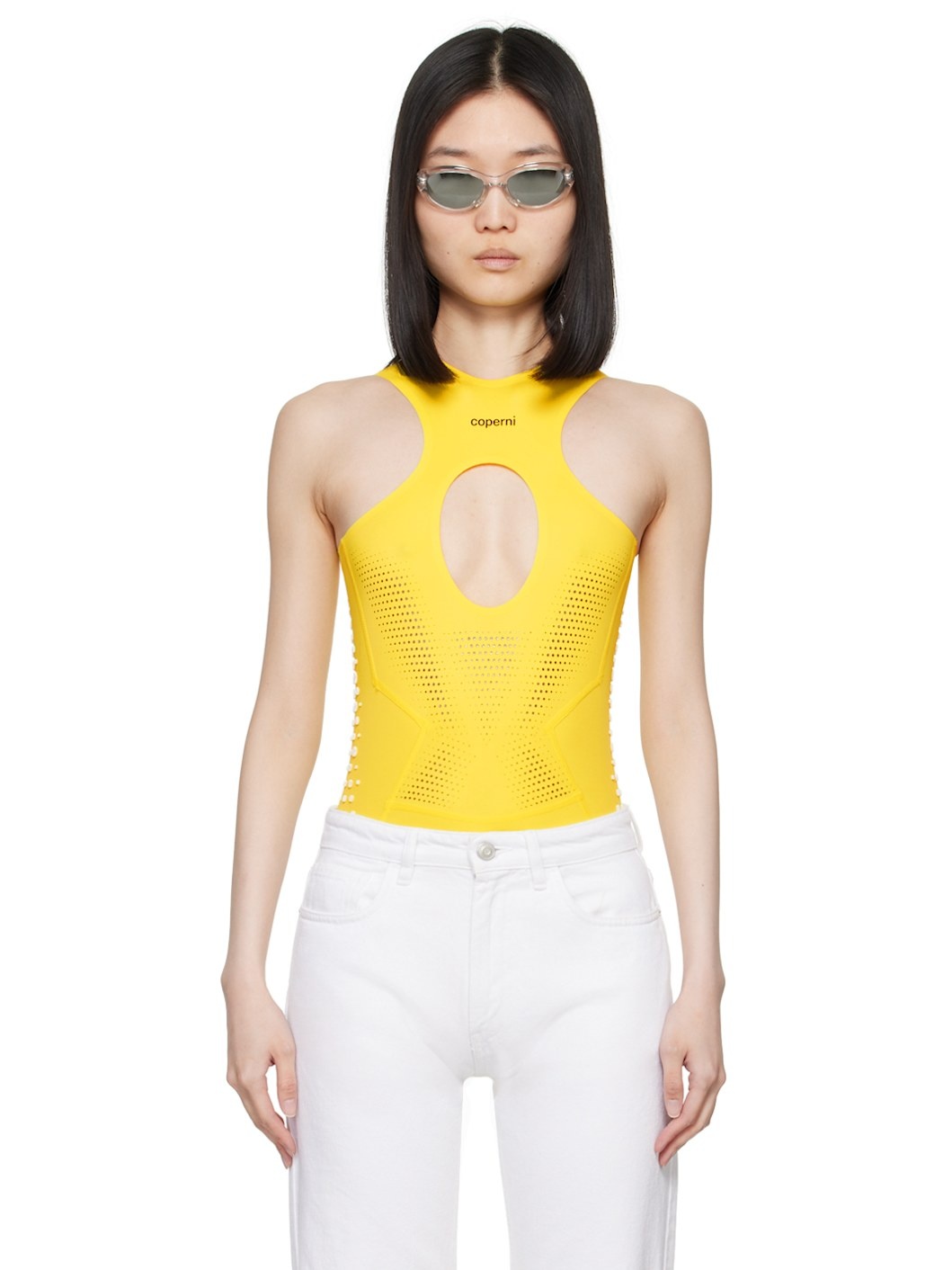 Yellow PUMA Edition Bodysuit - 1