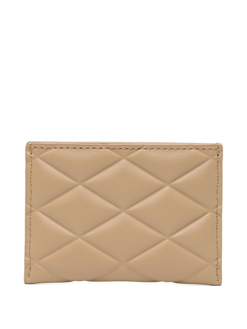 LACOSTE Crocodelle leather cardholder outlook