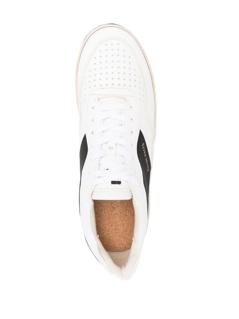 logo-print low-top sneakers - 8