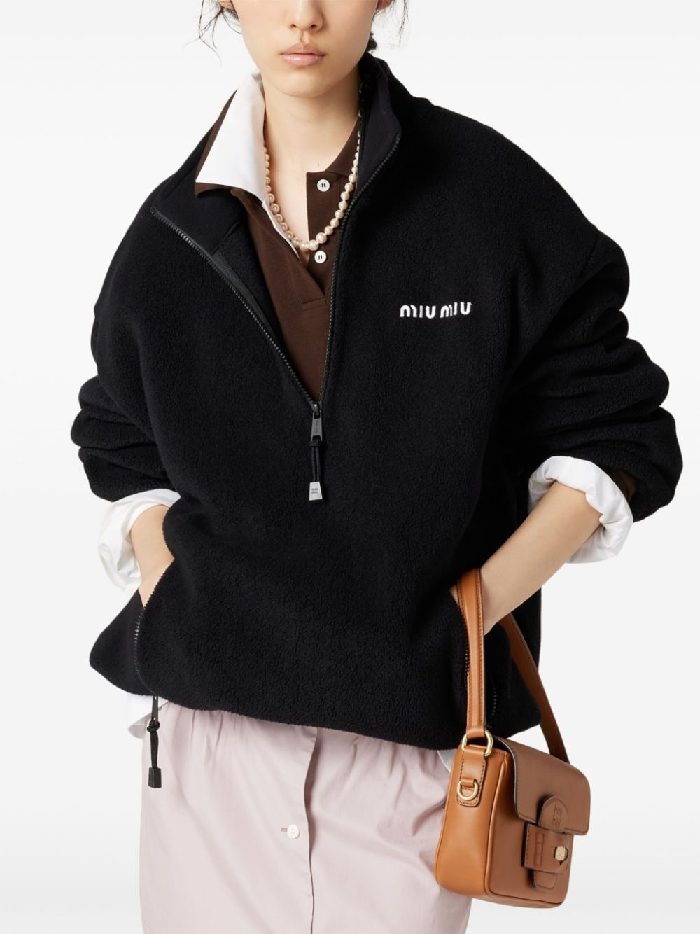 fleece sweatshirt - 2