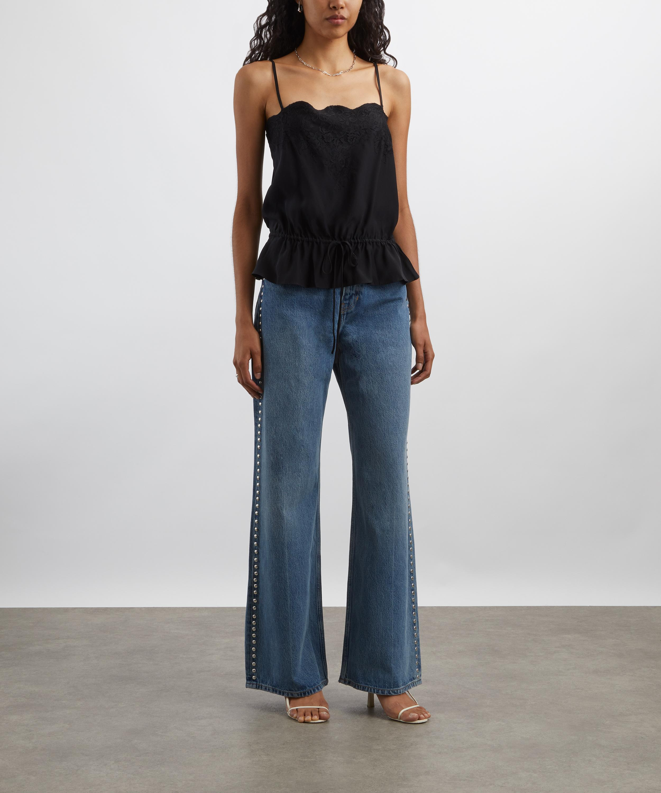 Cary High Rise Chesapeake Studded Jeans - 2