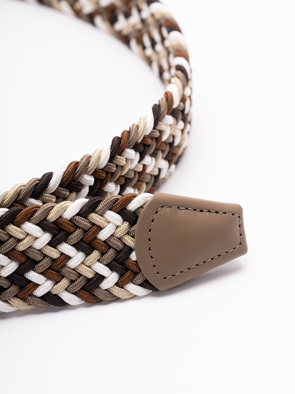Classic Anderson`s Multicolour Elastic Woven Belt - 2