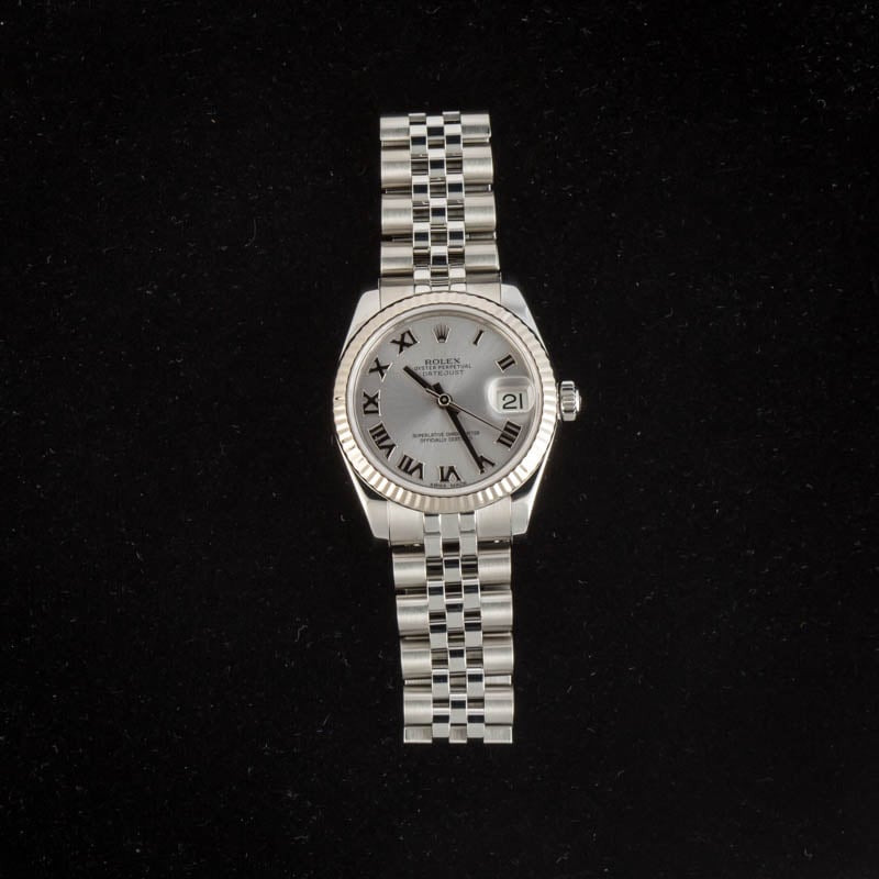 Ladies Rolex Datejust 31 ref 178274 Rhodium Dial - 5