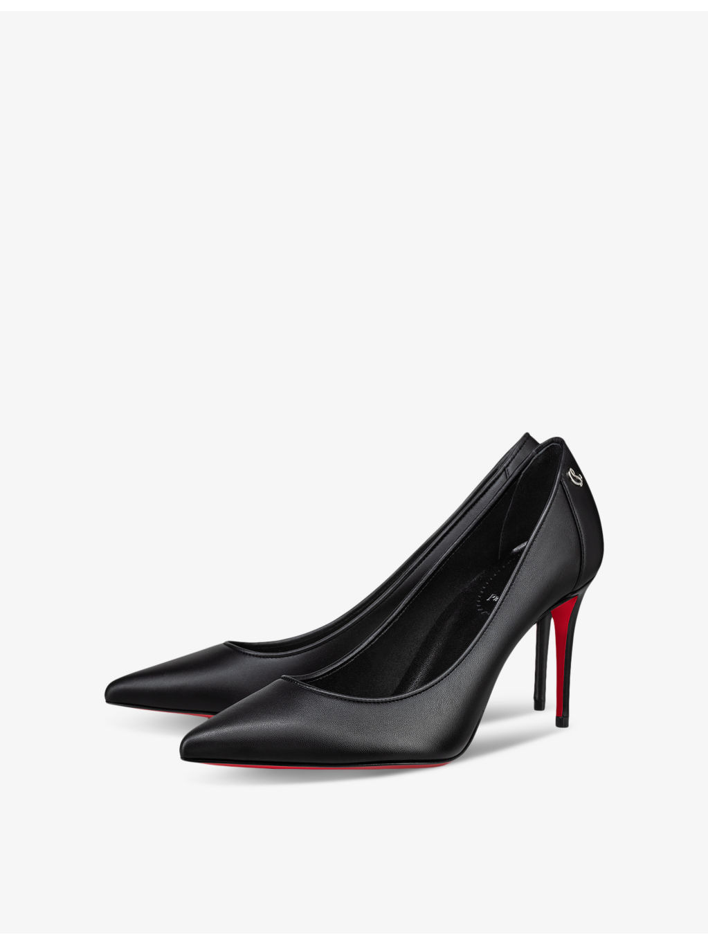 Sporty Kate 85 leather heeled courts - 4