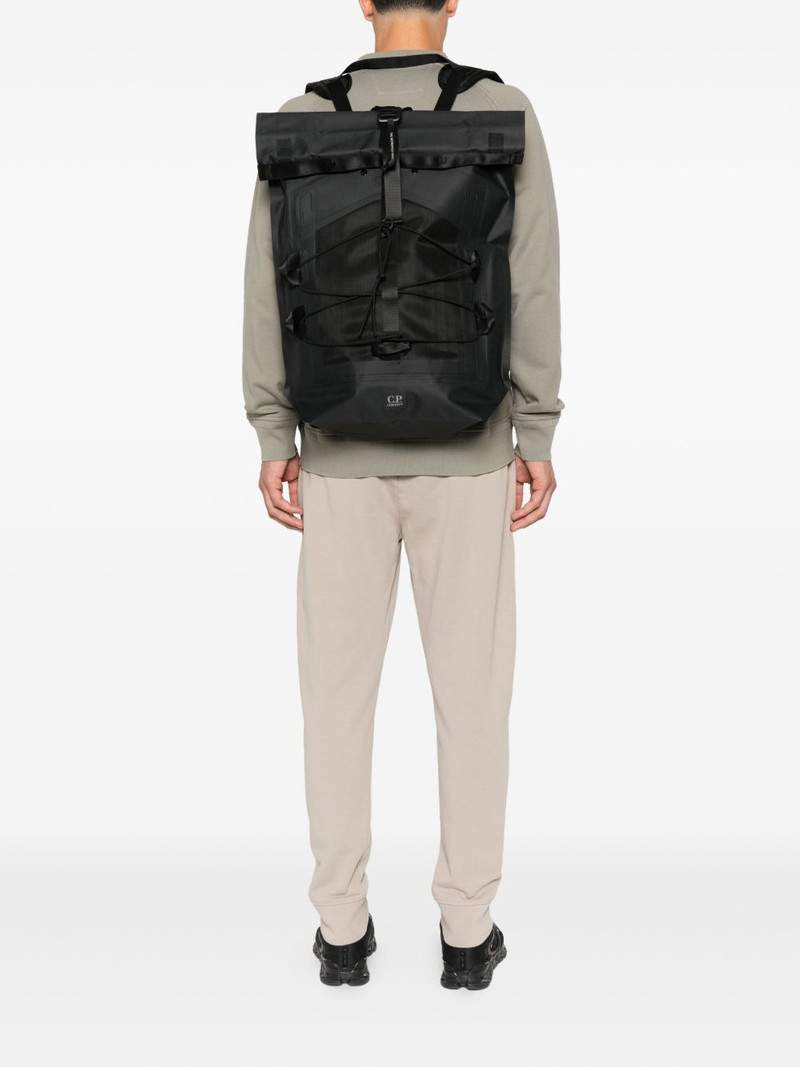 C.P. Company roll-top strap backpack outlook