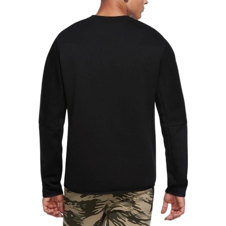 Men's Nike Logo Pullover Long Sleeves Black CU4506-010 - 4