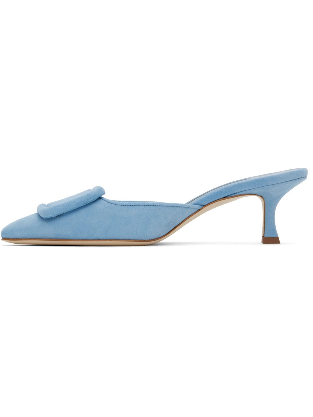 Blue Maysale Mules - 3