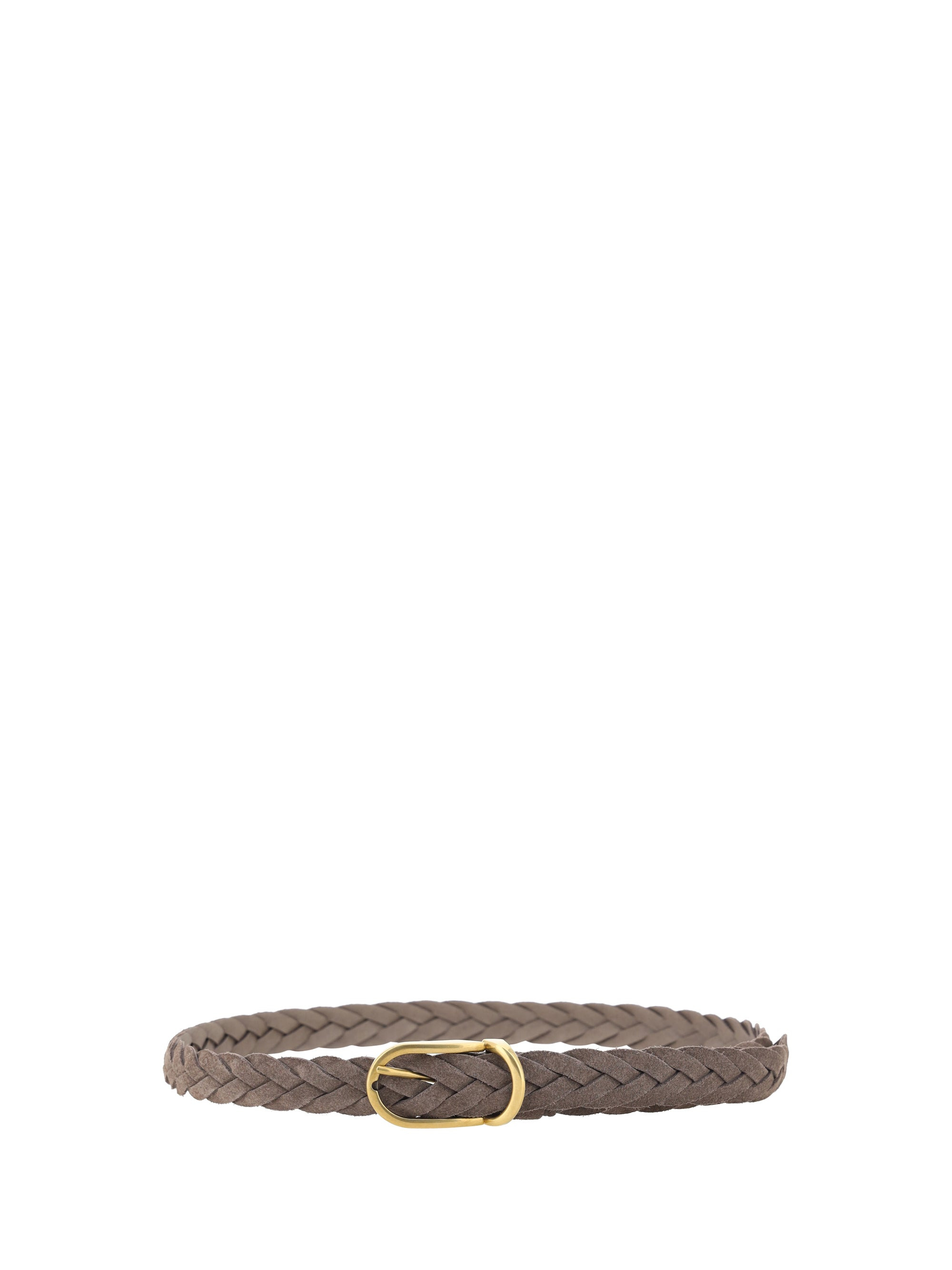Brunello Cucinelli Men Leather Belt Braided Design - 2