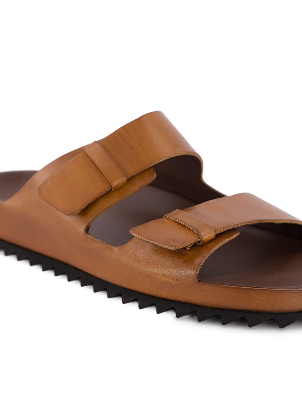 leather slides - 6